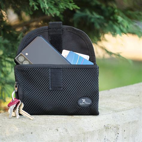 belt free on the go pouch with rfid protection|running buddy pouches.